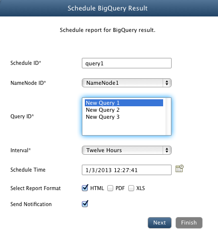 schedules